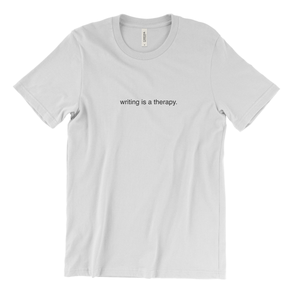 writing is a therapy. T-Shirt Online-Verkauf – Bild 5