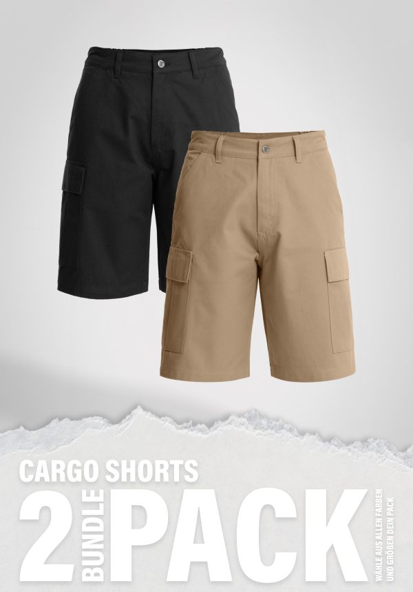 Cargo Shorts- Doublepack Jetzt online – Bild 2