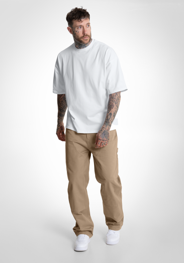 Patch Baggy Twill - Beige Rabatt – Bild 2
