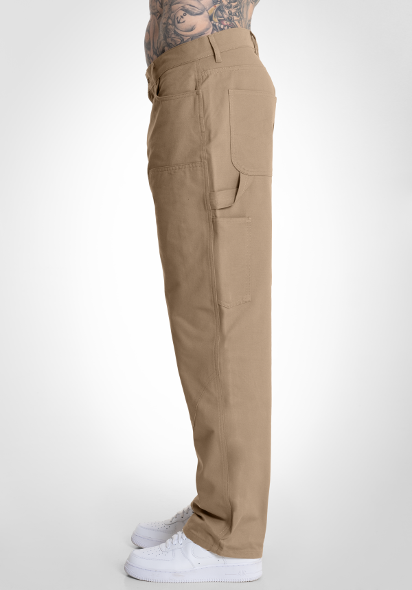 Patch Baggy Twill - Beige Rabatt – Bild 4