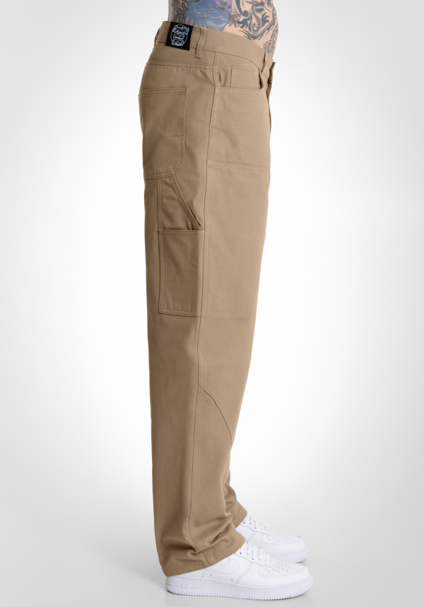 Patch Baggy Twill - Beige Rabatt – Bild 3
