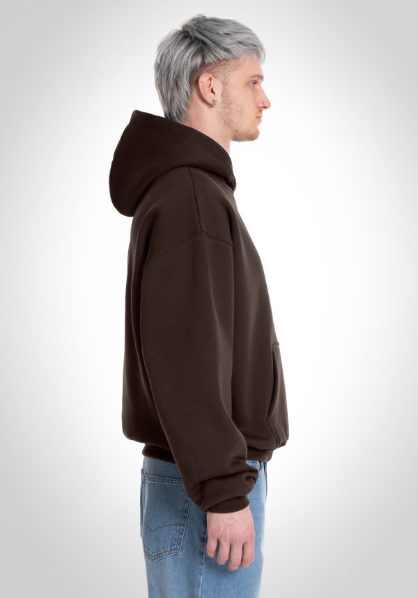 Oversize Hoodie - Brown Online-Schn?ppchen – Bild 3
