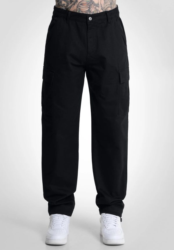 Cargo Pants - Black Rabatt