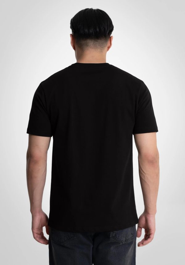 Heavy Regular Fit Tee - Black Rabatt – Bild 4