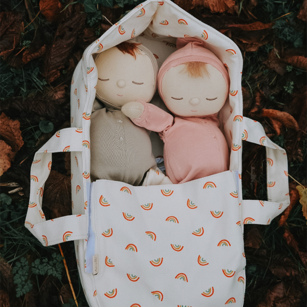 Dinkum Dolls Carry Cot - Rainbow Print Jetzt online – Bild 2